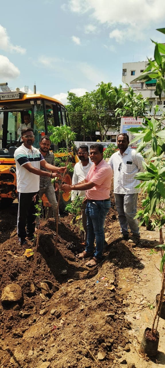 Building a Greener Solapur — Tree Plantation Drives