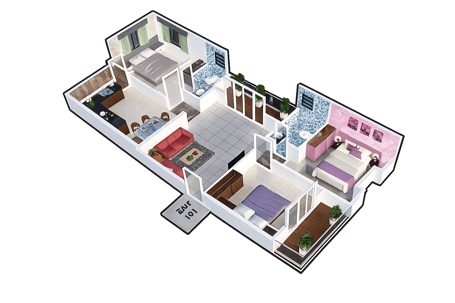 3 BHK Apartment