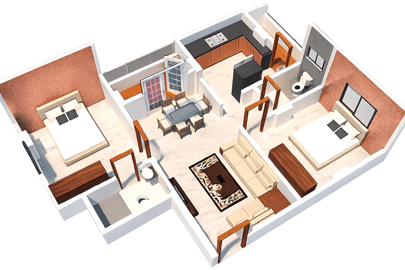 2 BHK Apartment