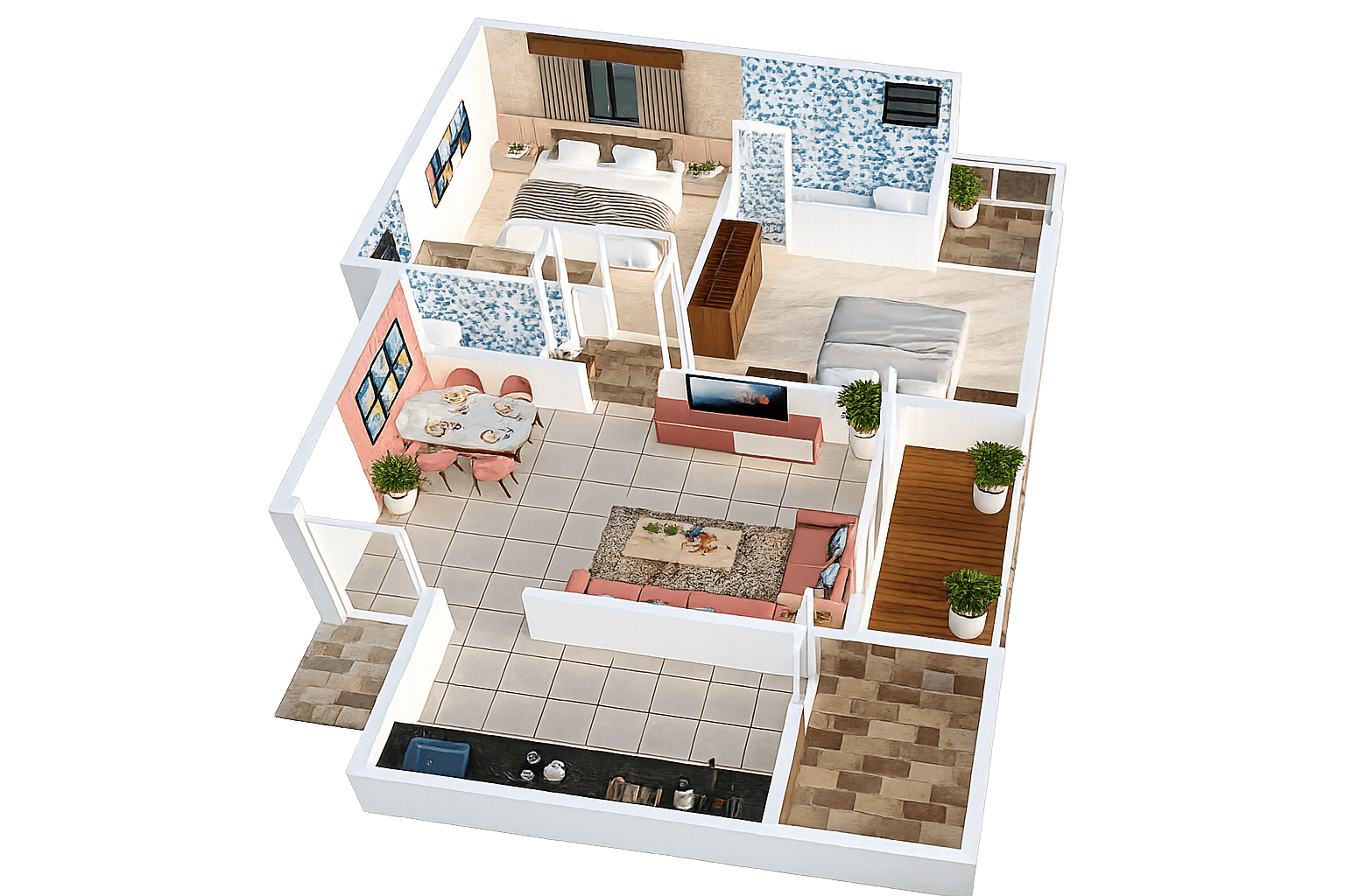 2 BHK Apartment