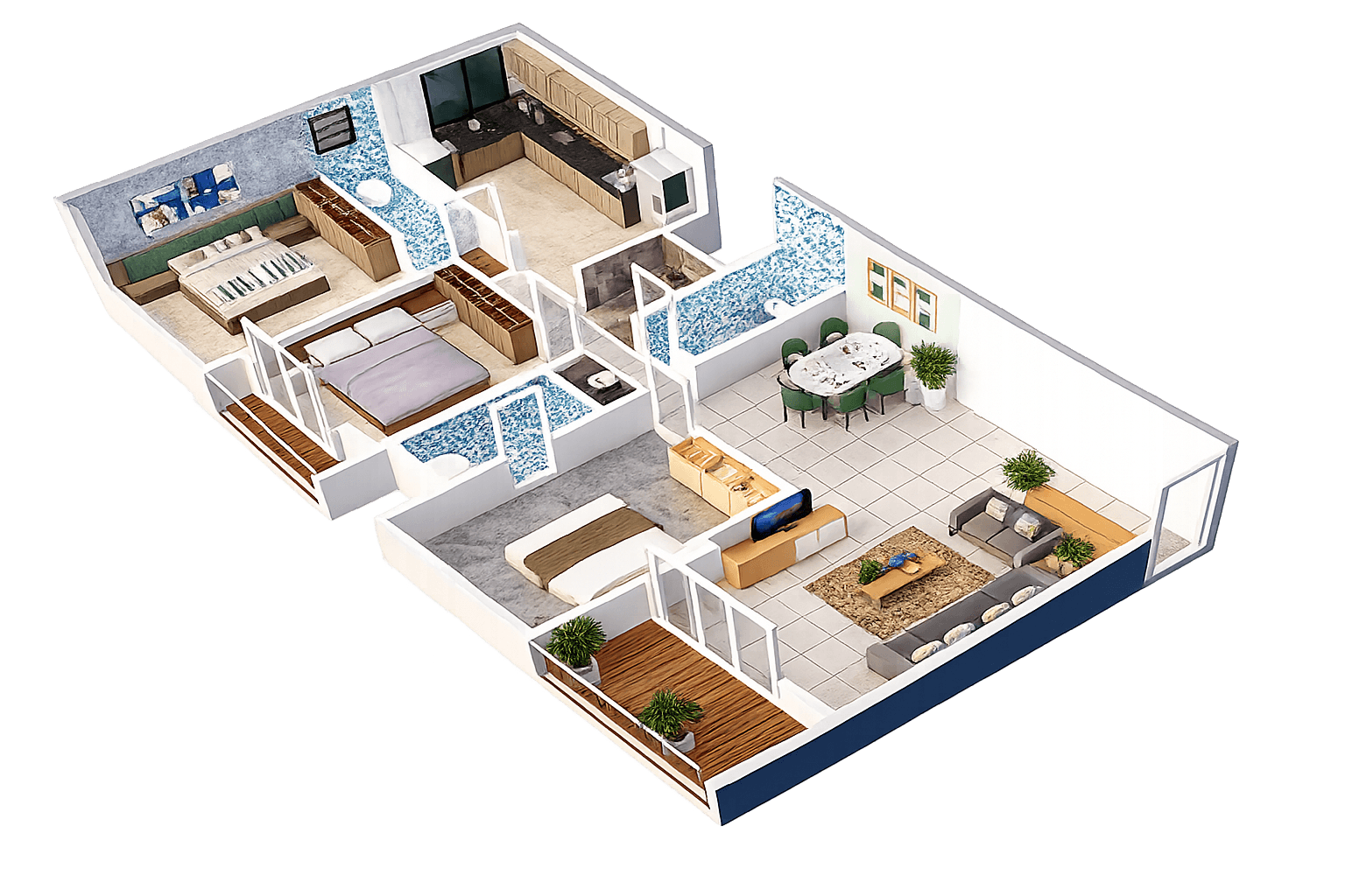 3 BHK Apartment